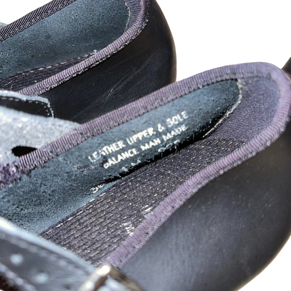 Capezio The Dancemaker Mary Jane Tap Shoe Black Size 4M - Picture 5 of 7
